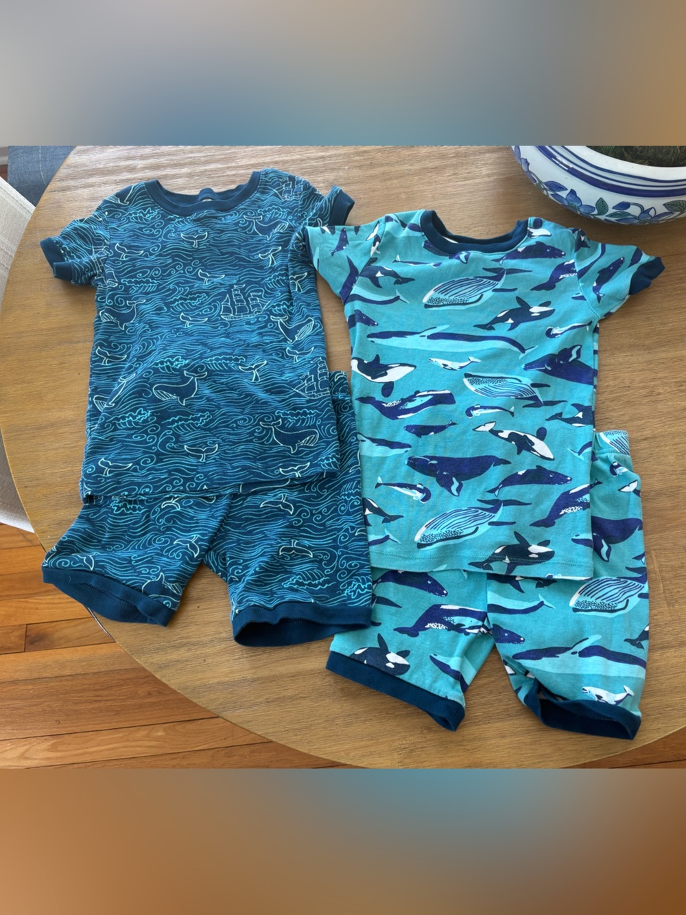 Amazon Essentials Short Sleeve Pajama Set Bundle size 6-7
